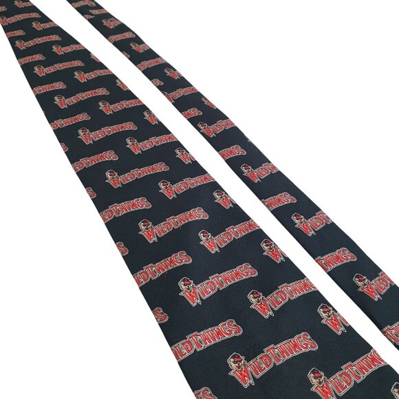 Washington Wild Things Baseball Logo Necktie Men Tie 57 Inches - Picture 2 of 5